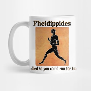 Pheidippides Mug